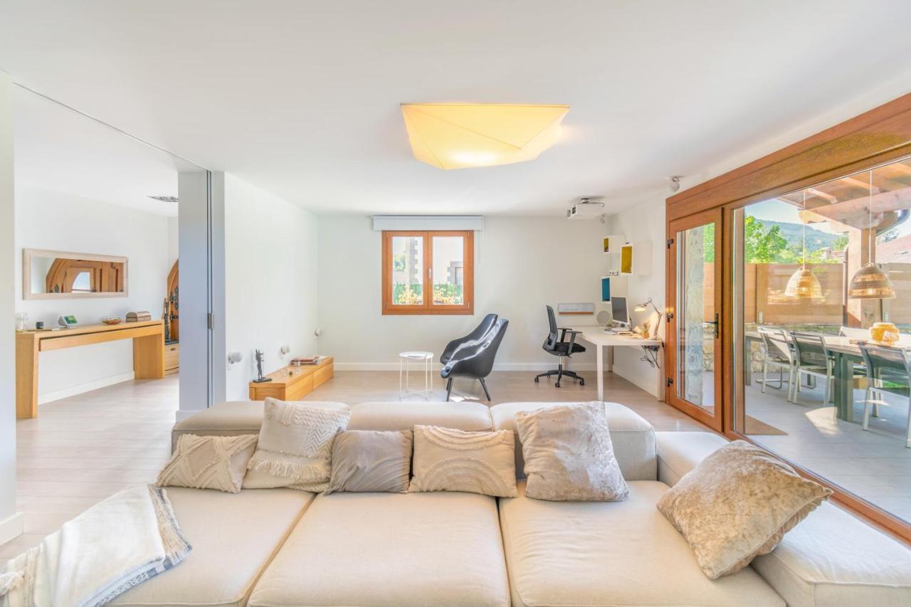 Casa Patxi, Espectacular Casa Rural Proxima A Pamplona Ларрасоанья Экстерьер фото