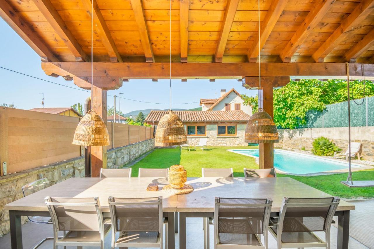 Casa Patxi, Espectacular Casa Rural Proxima A Pamplona Ларрасоанья Экстерьер фото