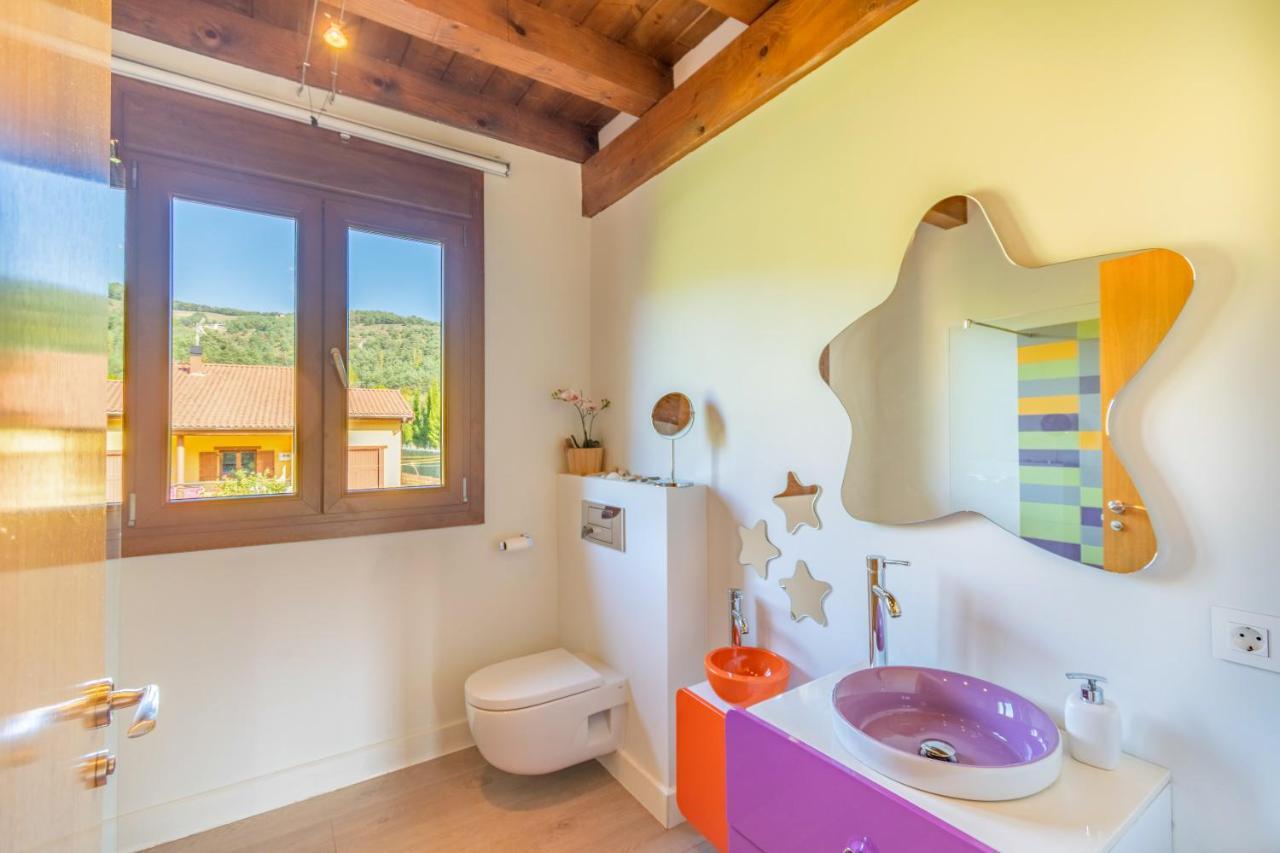 Casa Patxi, Espectacular Casa Rural Proxima A Pamplona Ларрасоанья Экстерьер фото