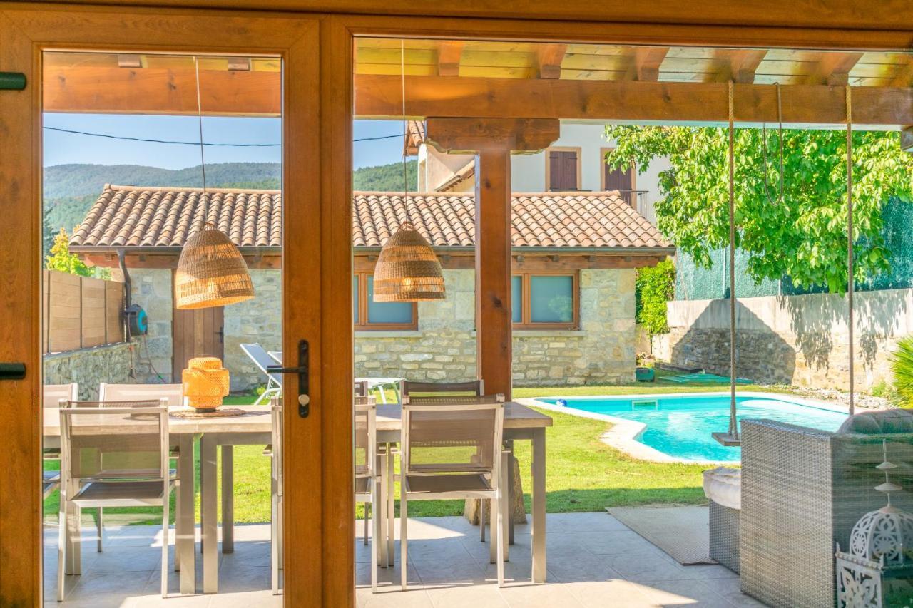 Casa Patxi, Espectacular Casa Rural Proxima A Pamplona Ларрасоанья Экстерьер фото