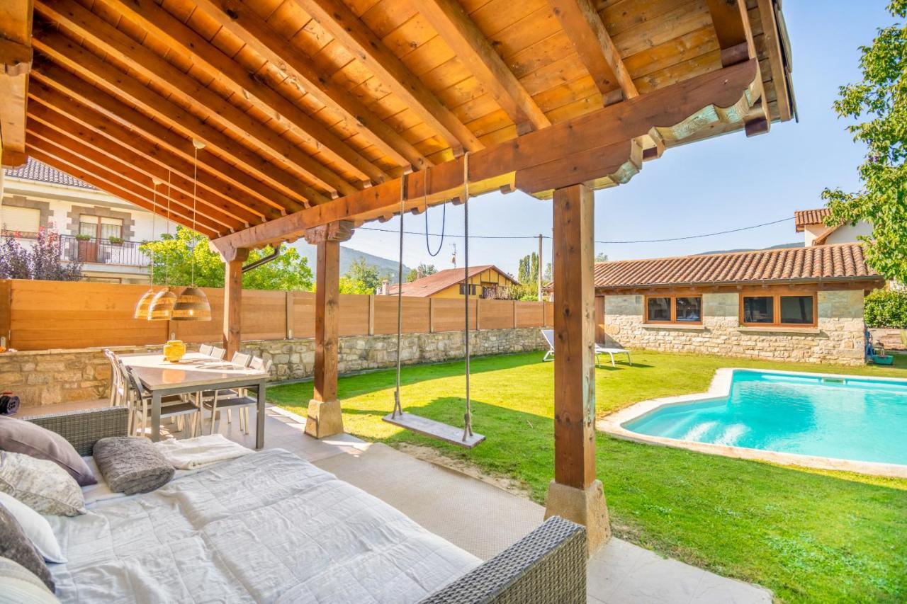 Casa Patxi, Espectacular Casa Rural Proxima A Pamplona Ларрасоанья Экстерьер фото